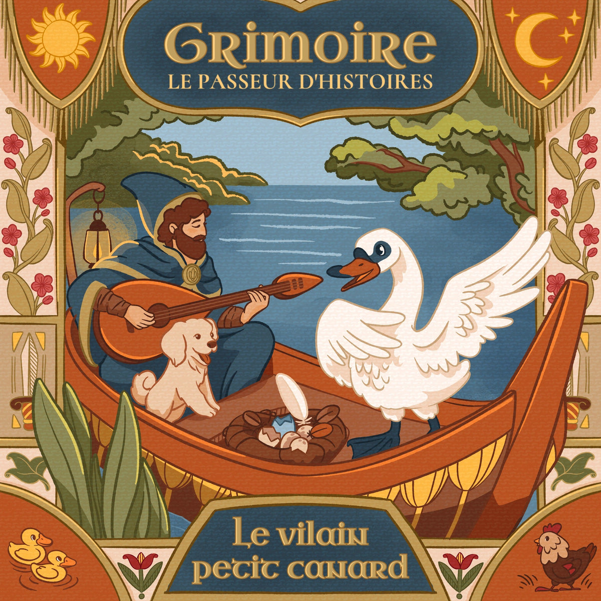 Grimoire le passeur d'histoire - Le vilain petit canard - Fabli