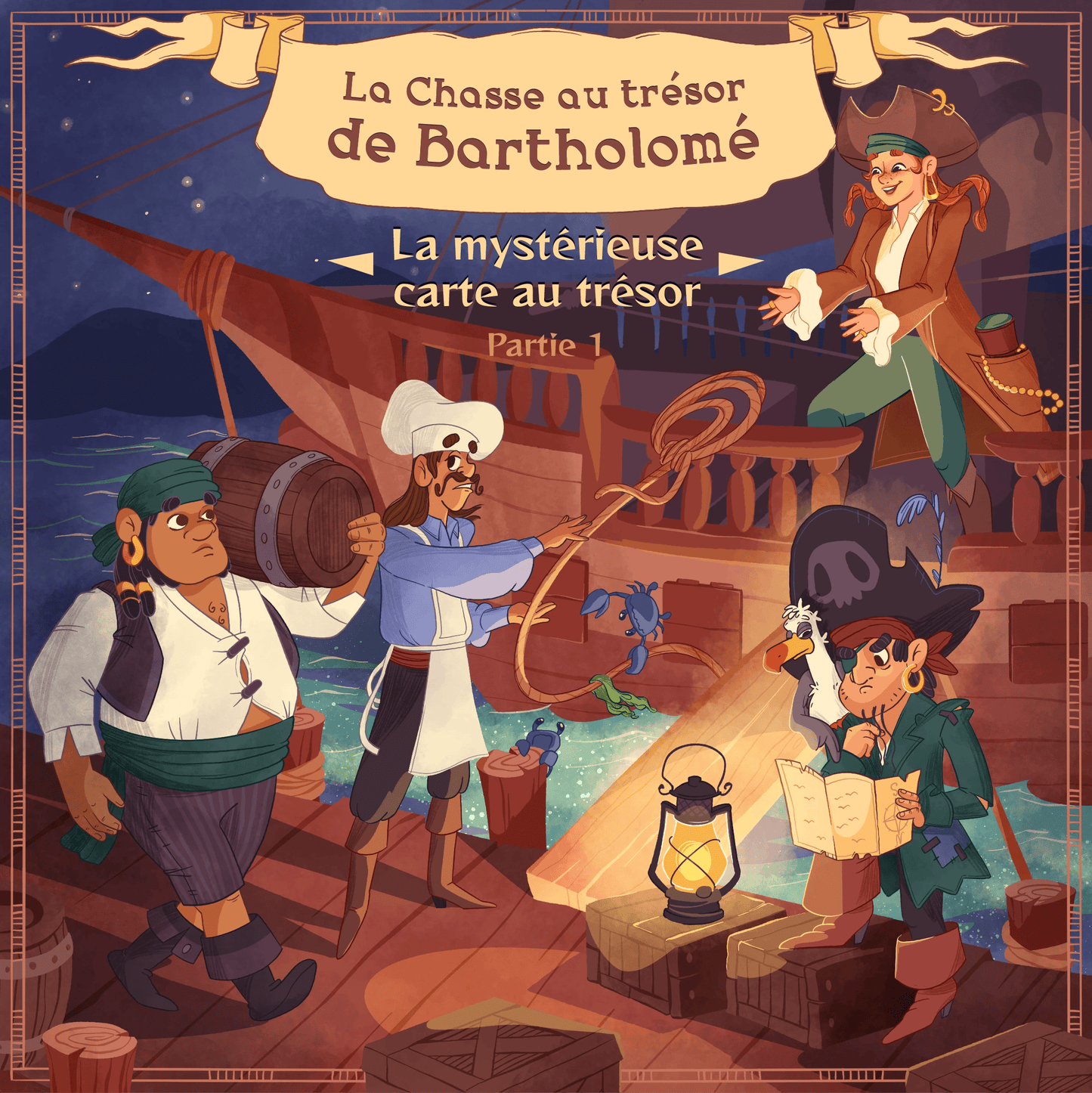 La chasse au trésor de Bartholomé - Partie 1 : La mystérieuse carte au trésor - Fabli