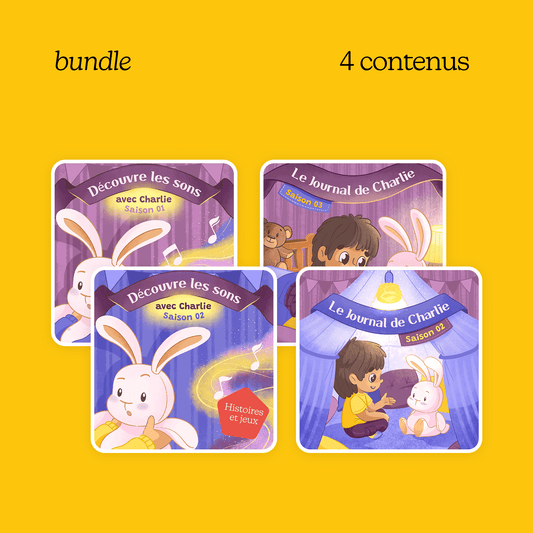 Pack Charlie ( 4 Contenus ) - Fabli
