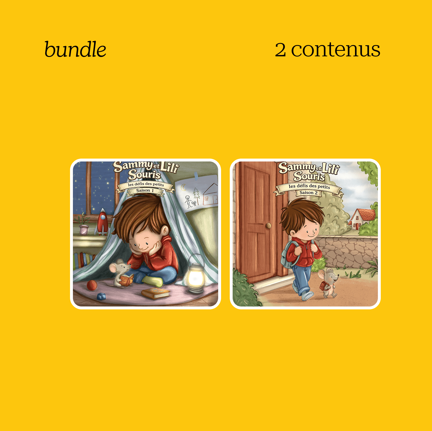 Pack : Sammy et Lili Souris - Fabli
